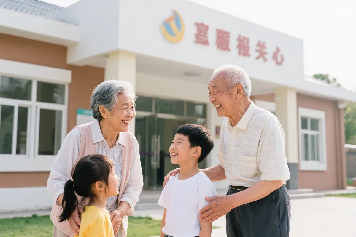 彩票公益金资助的社会福利设施场景